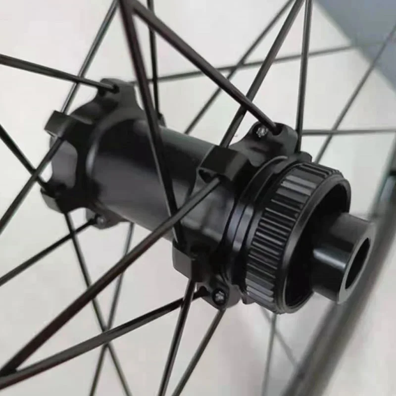 3K Plain Glossy Light Weight Carbon Composite Road Bike Steering Wheels Spoke 700C 38cm