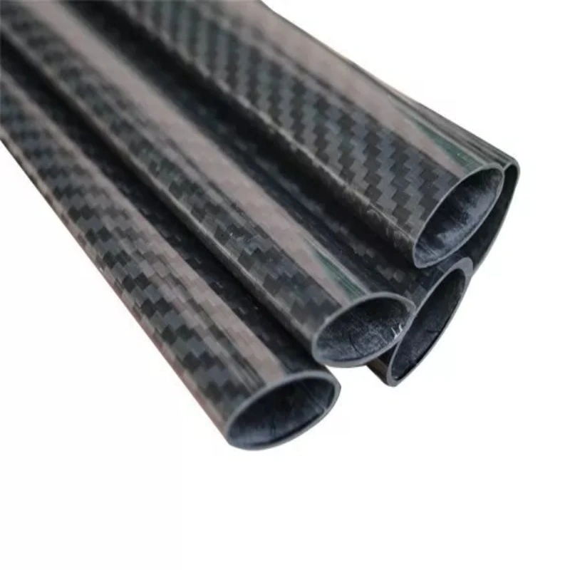 Carbon Fiber tube oval, tube fiber carbon