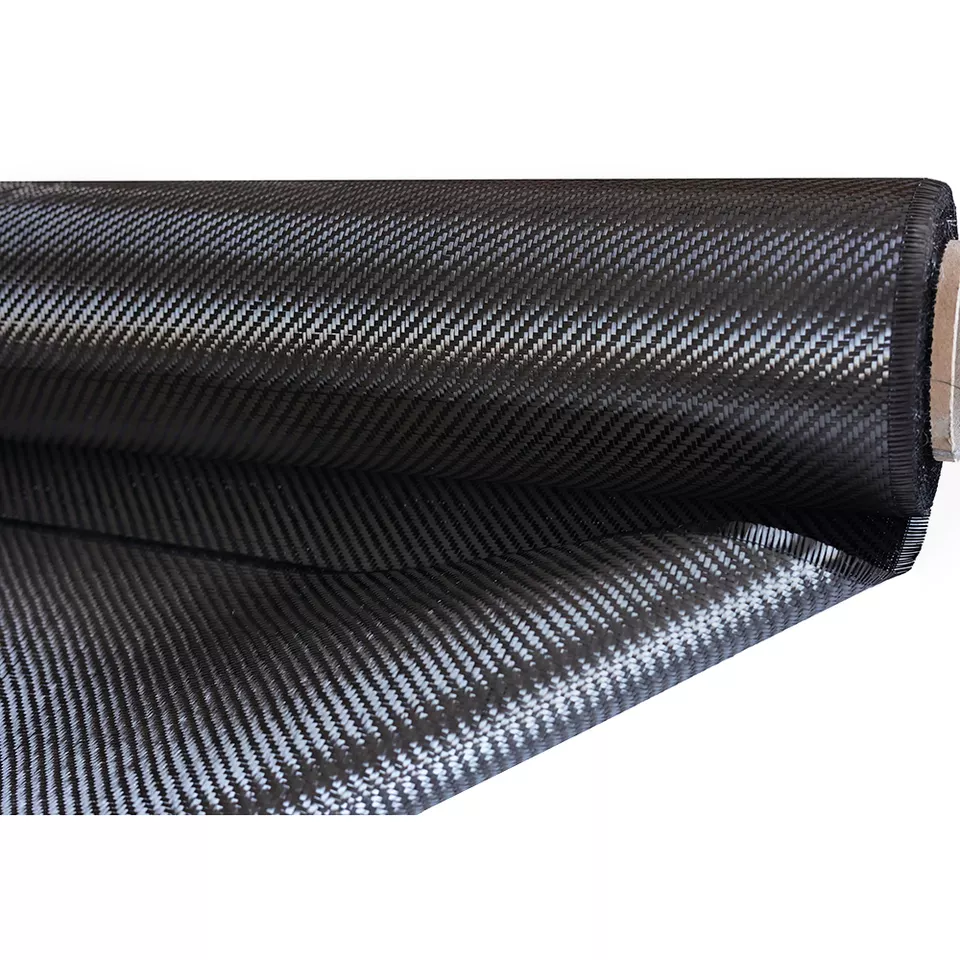 Sarga de tela de fibra de carbono 3K 200gsm de forma fija