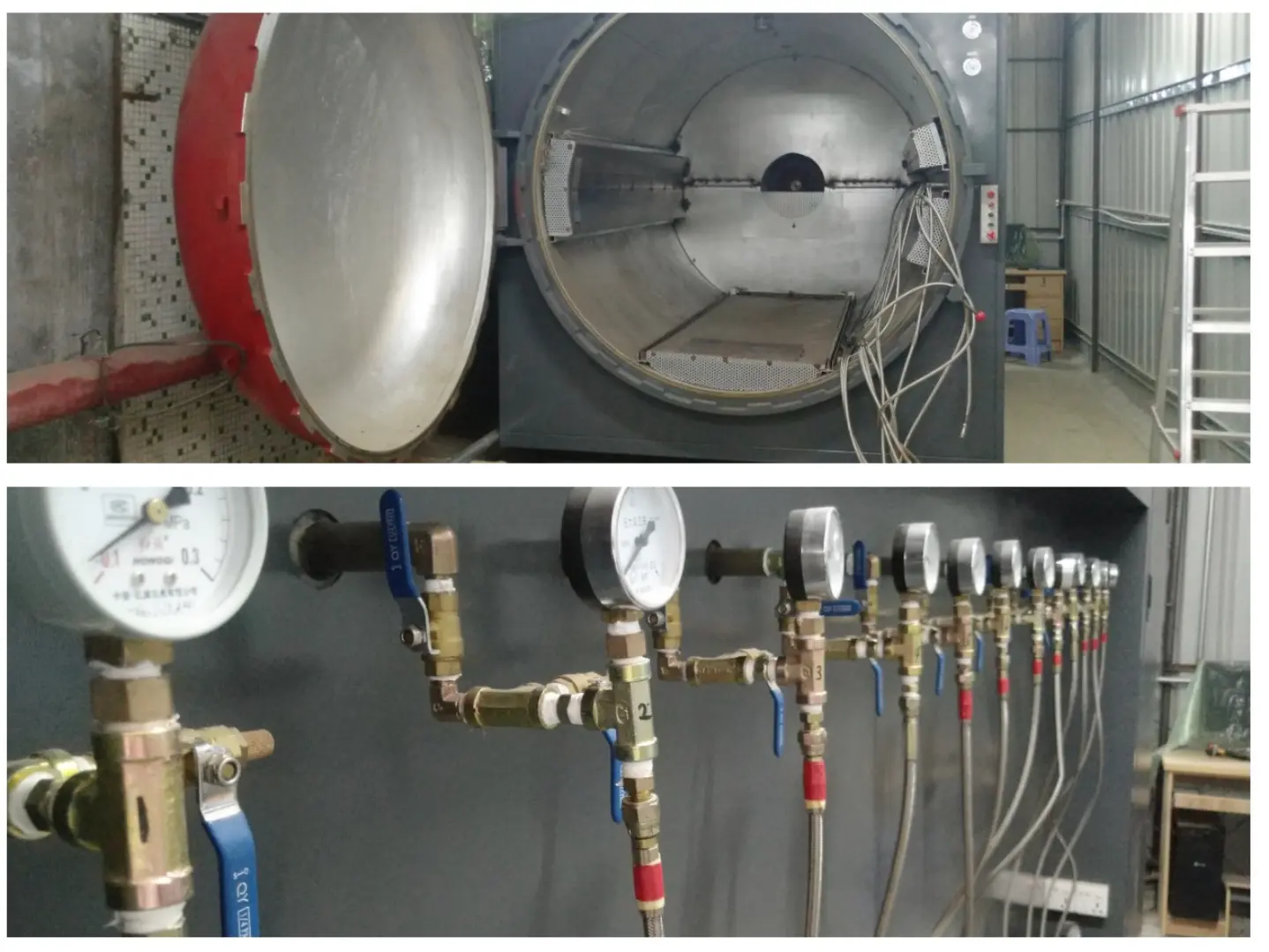 carbon fiber tube factory Heating and pressurizing machine