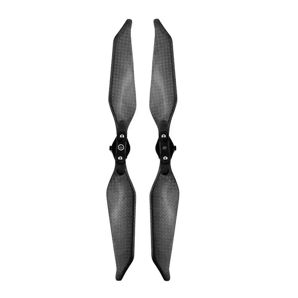 მორგებული მაღალი სიზუსტის უპილოტო საფრენი აპარატის ნახშირბადის ბოჭკოვანი პროპელერის დრონის პროპელერის ნაწილები