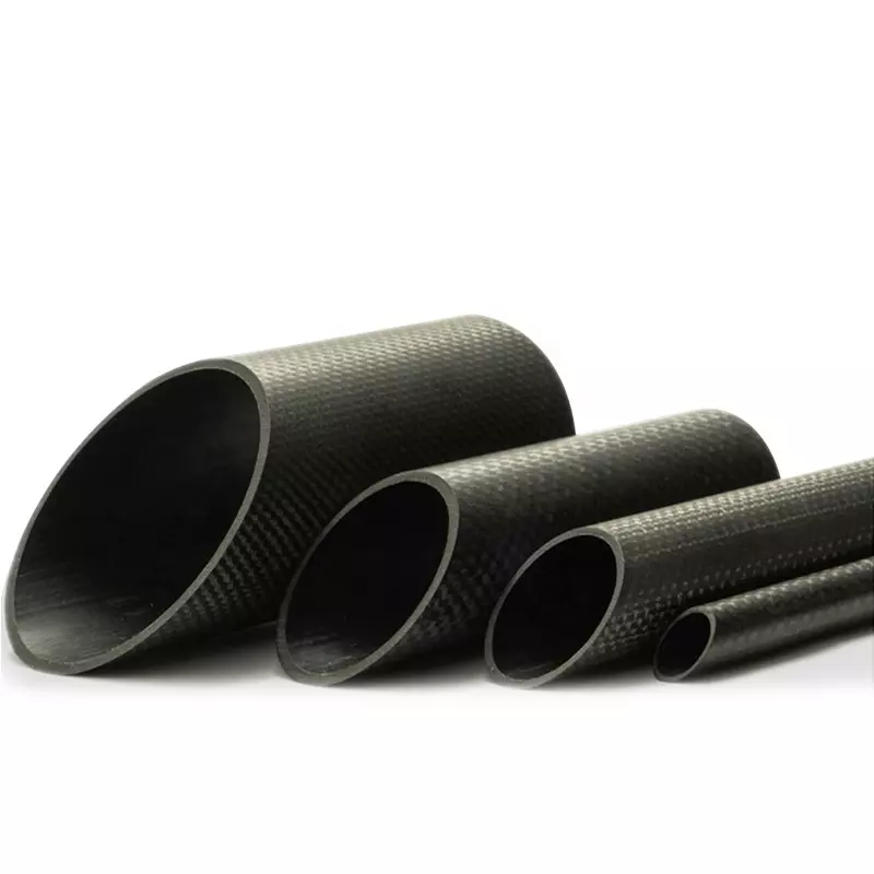  Round Tube 3k Carbon Fiber Hollow Pipe 