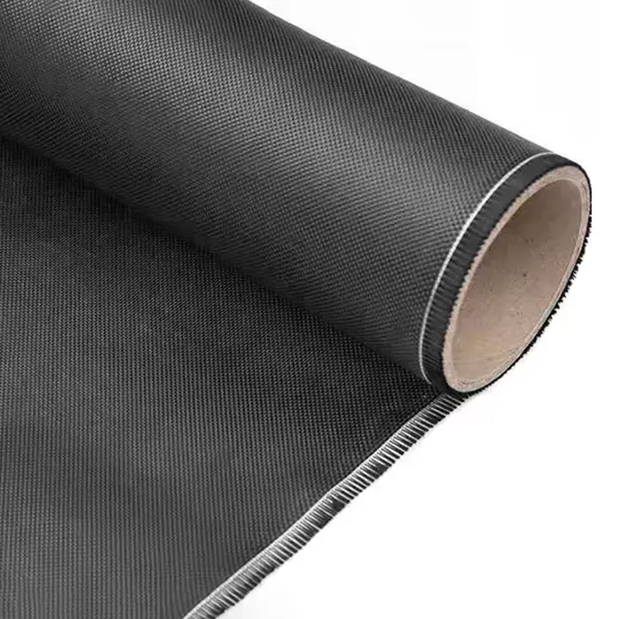 155g 1K vải sợi carbon dệt trơn cuộn vải sợi carbon