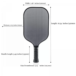Custom Carbon Fiber Pickleball  USAPA