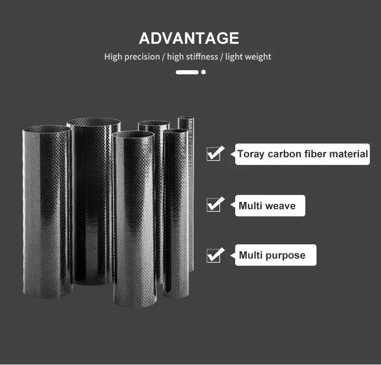 customized 3k speargun barrel speargun carbon fiber tube