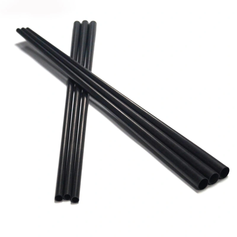 High Modulus Blank Surface Carbon Fiber Snooker Cue Shaft (Tip12.4mm,bottom 21.34mm,Length 750mm)