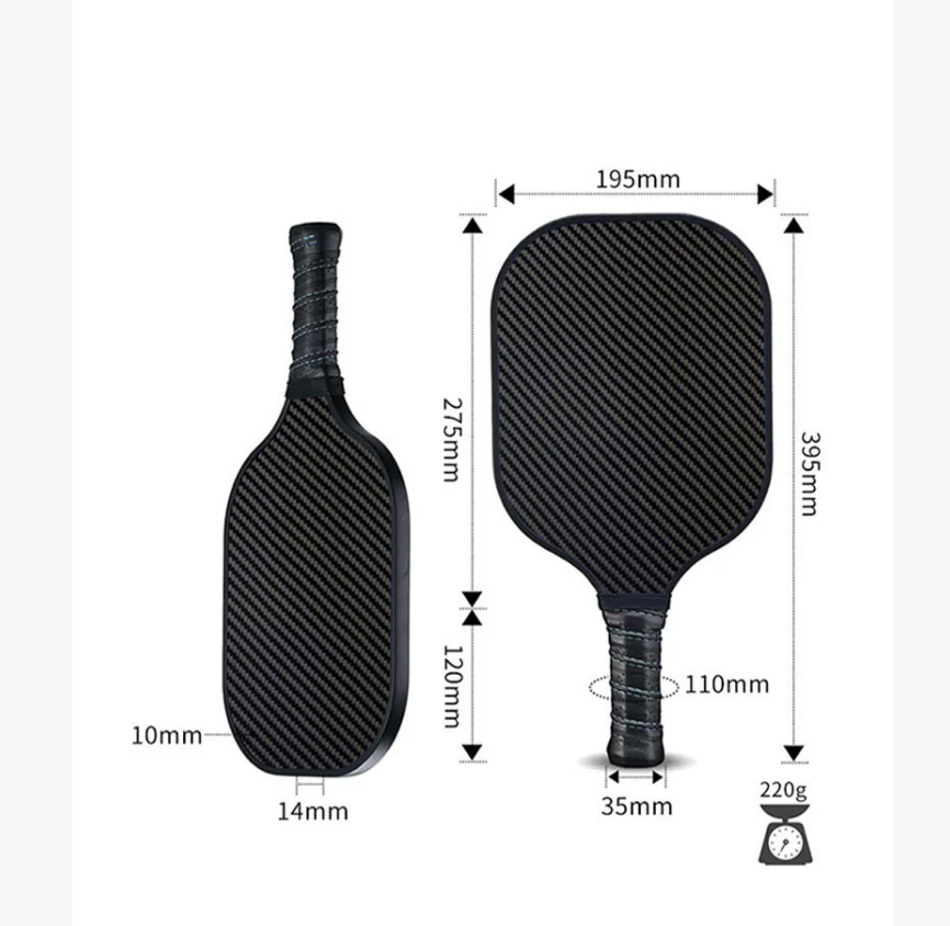 OEM Pickleball Paddles Frame Carbon Fiber Racket Pickleball Paddle